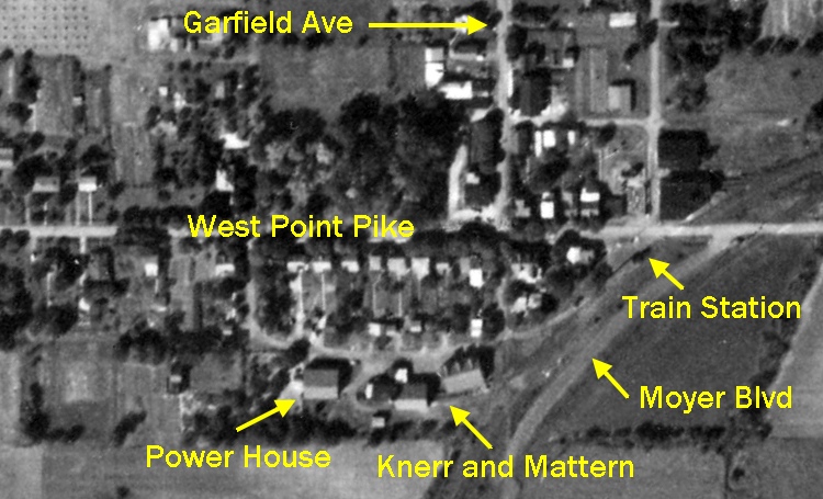 West Point PA aerial view