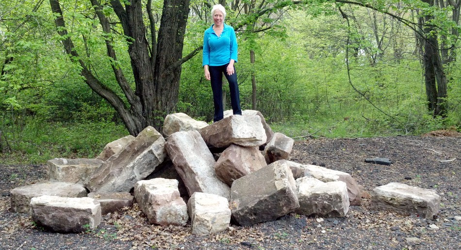 Remains of bridge built in 1915