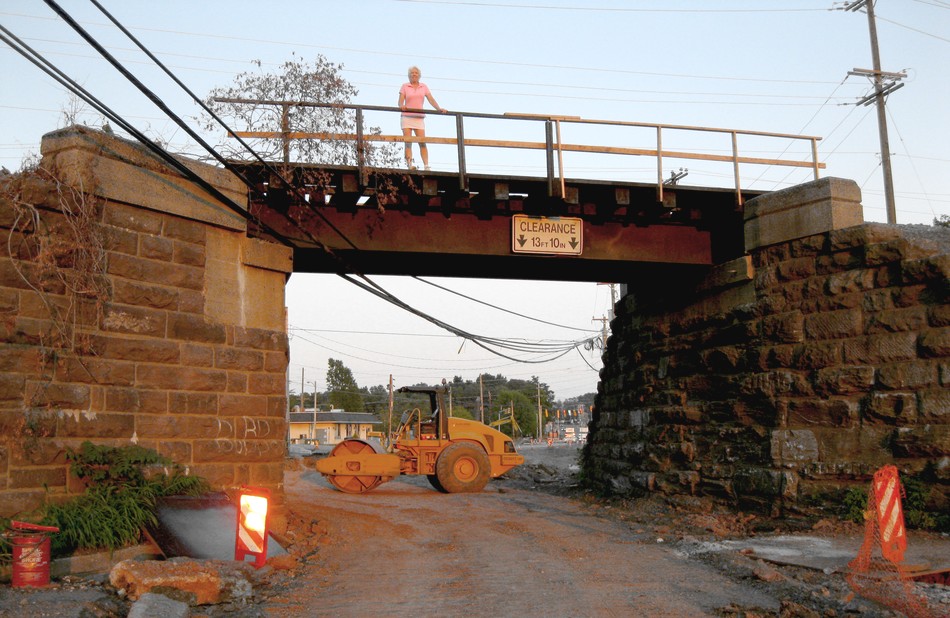 Stony Creek RR bridge over Sumneytown Pike