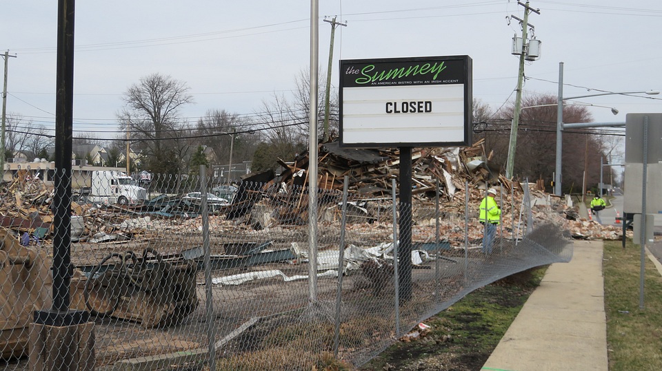 The Sumney demolition